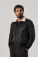 Aviator Shearling Style Black man Barone firenze - 3