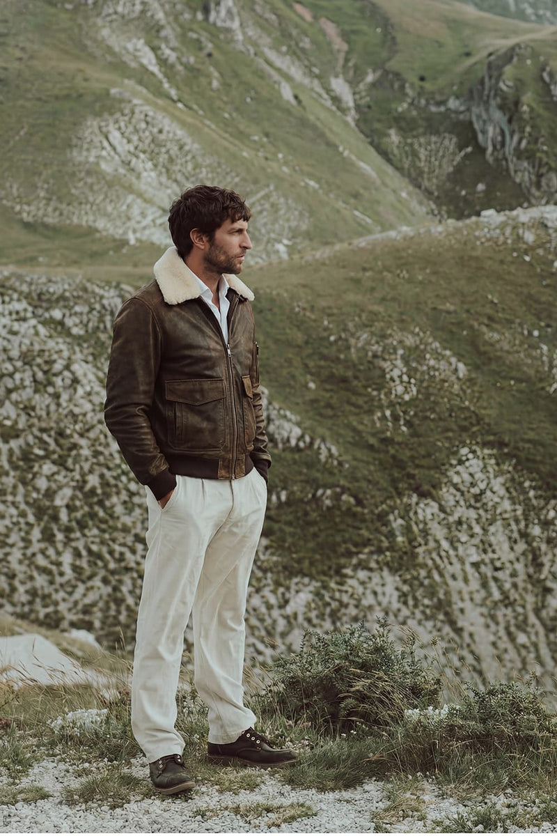 Aviator Jacket Rock  uomo Barone firenze - 6