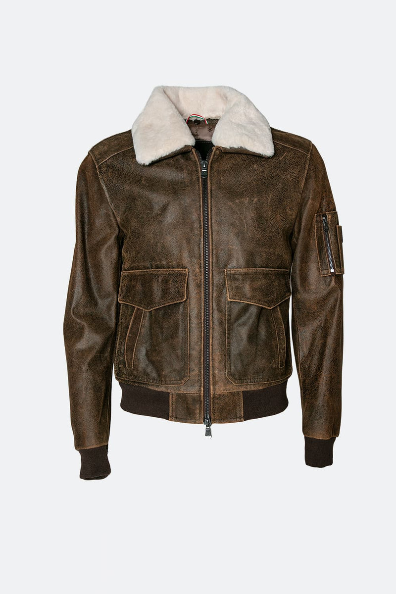 Aviator Jacket Rock  uomo Barone firenze - 2