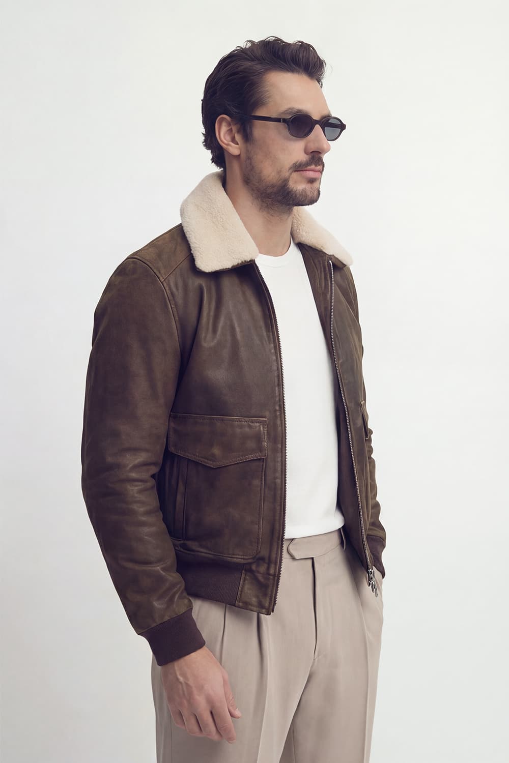 Aviator Jacket Rock  uomo Barone firenze - 1
