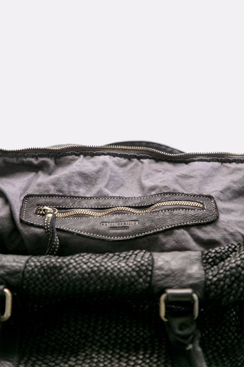 Borsone Intreccio unisex Barone firenze - 5