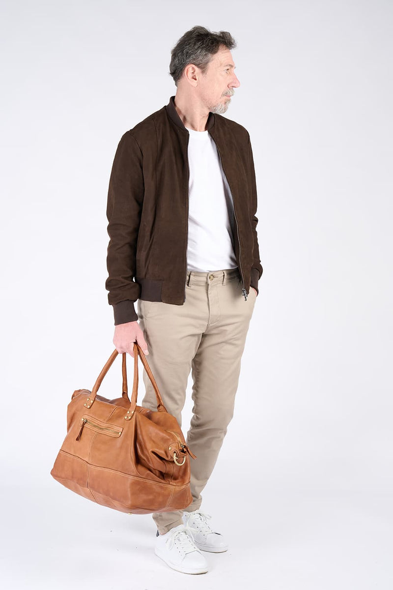 Borsone Vintage unisex Barone firenze - 6