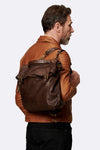 Brn Backpack - 050 Men unisex Barone firenze - 4