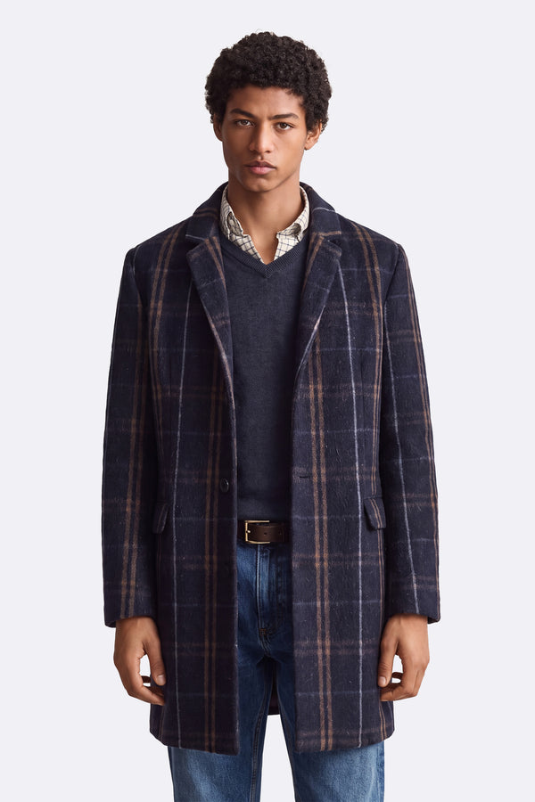 Men's Mixed Cashmere Classic Coat man Barone firenze