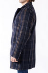 Men's Mixed Cashmere Classic Coat uomo Barone firenze - 2
