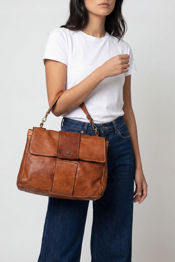 Carrara Cuoio woman Barone firenze