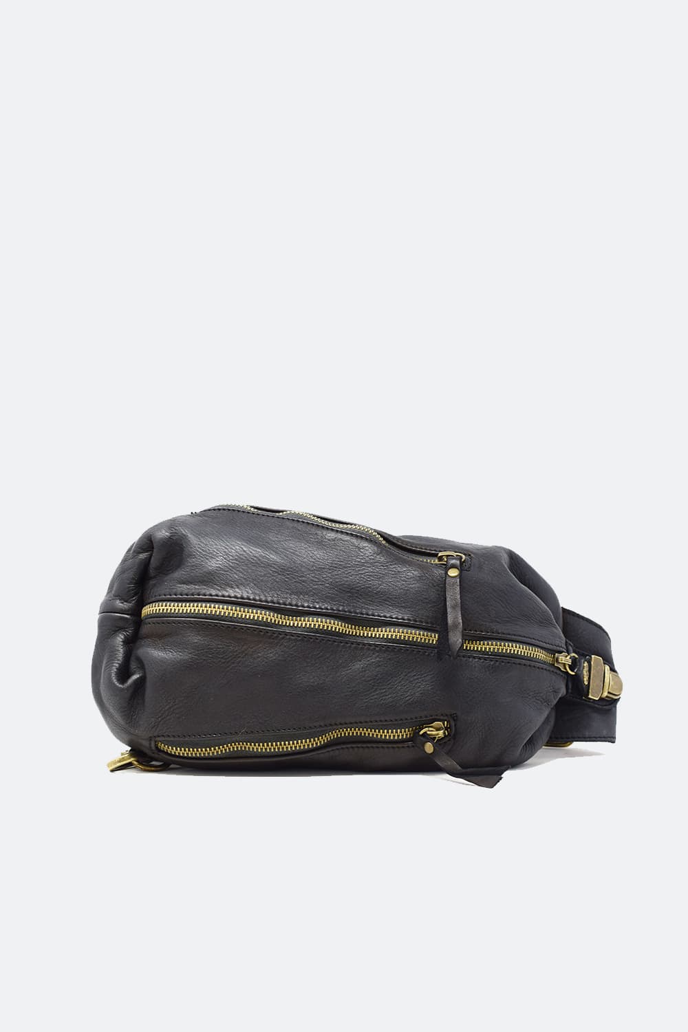 Certaldo Black Pouch uomo Barone firenze - 1