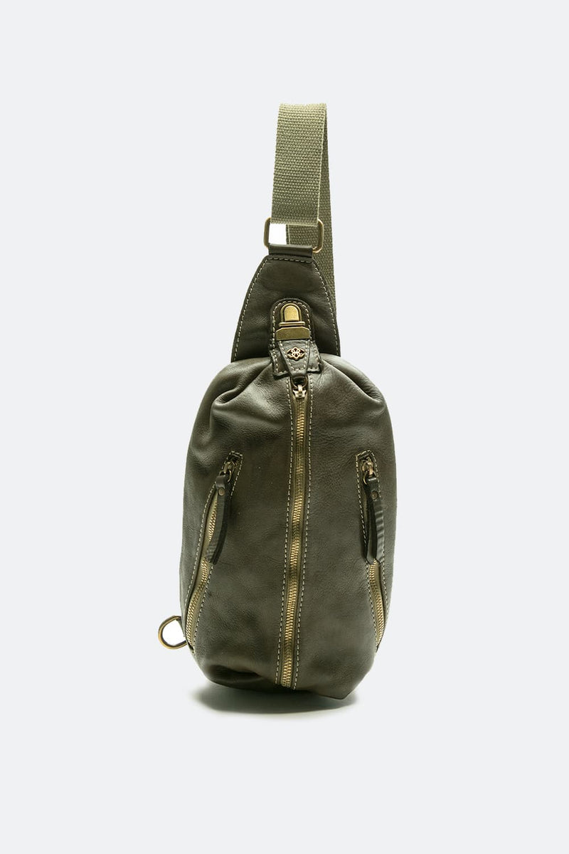 Certaldo Green Pouch man Barone firenze - 1