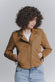 Women's Bis Suede Cognac Jacket woman Barone firenze - 1