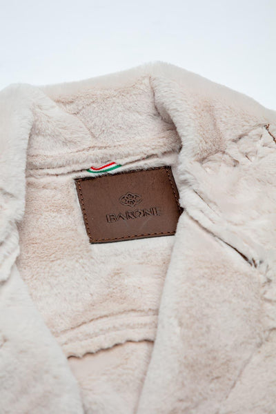 Chiodo Shearling Style Women's Dark Brown