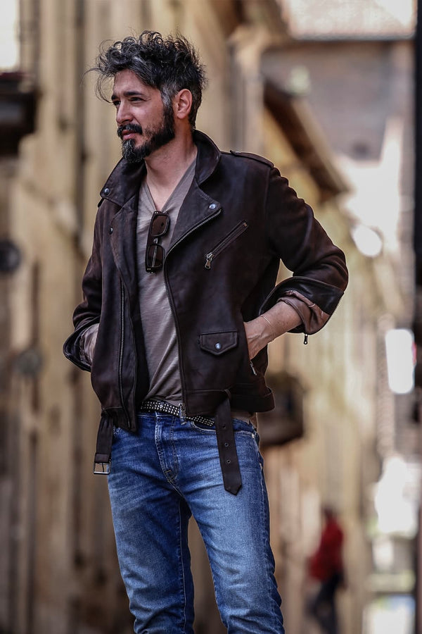 Men's Chiodo Oleato man Barone firenze