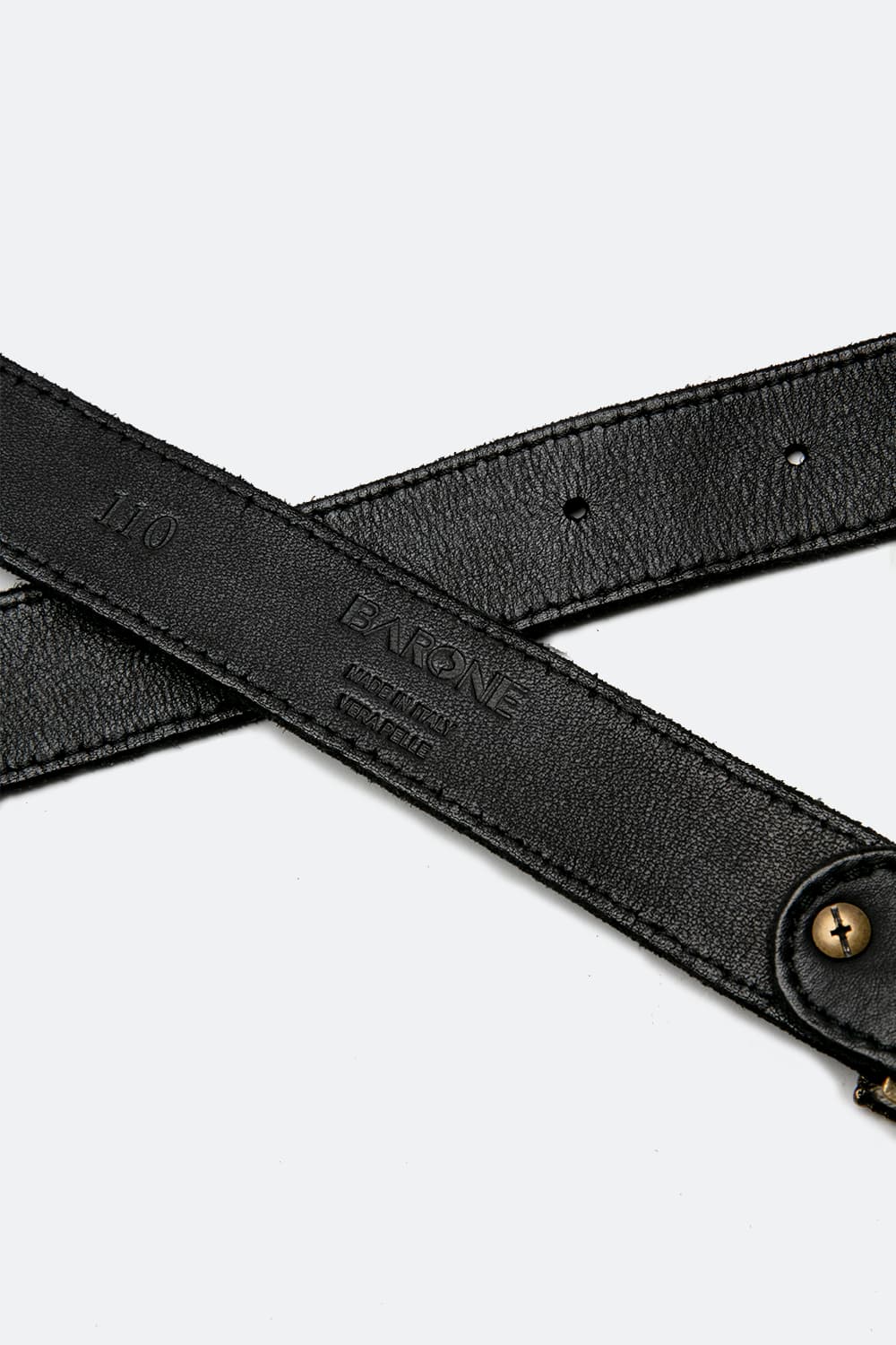 Dallas Men's Belt unisex Barone firenze - 3