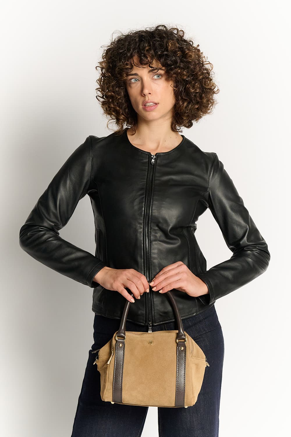 Divina Taupe Suede donna Barone firenze - 4