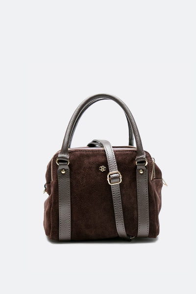 Divina Suede Dark Brown