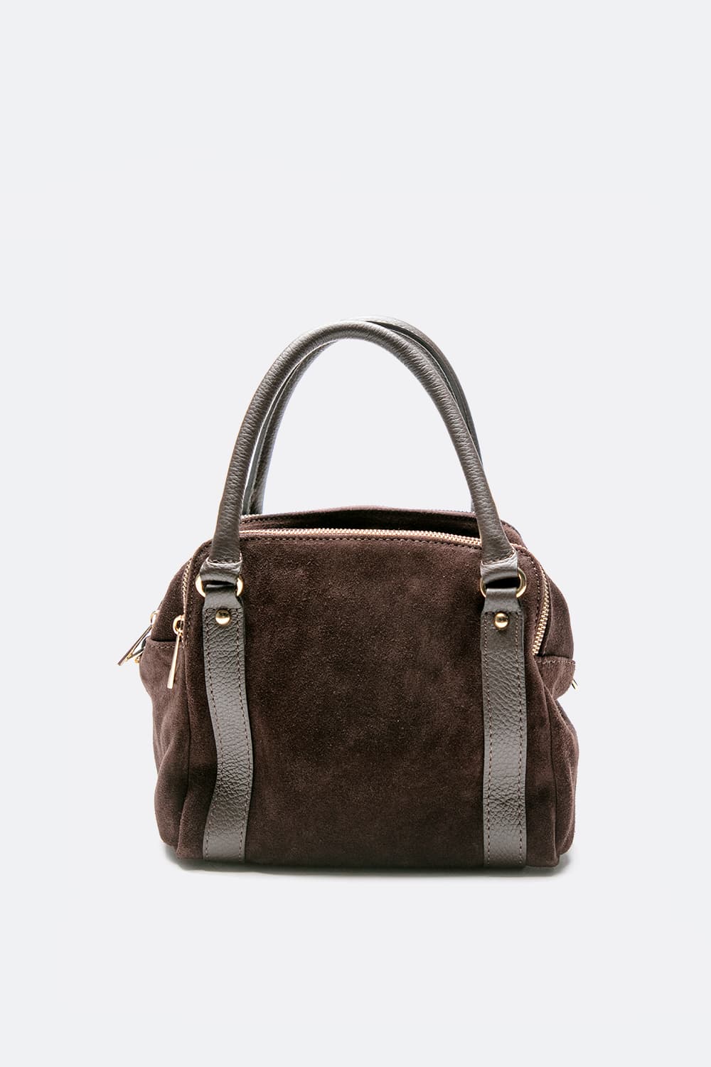 Divina Dark Brown Suede donna Barone firenze - 5