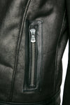 Elton Gold Colletto Shearling Style Nero Panna man Barone firenze - 4