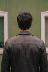 Elton Gold Collar Dark Brown man Barone firenze - 8