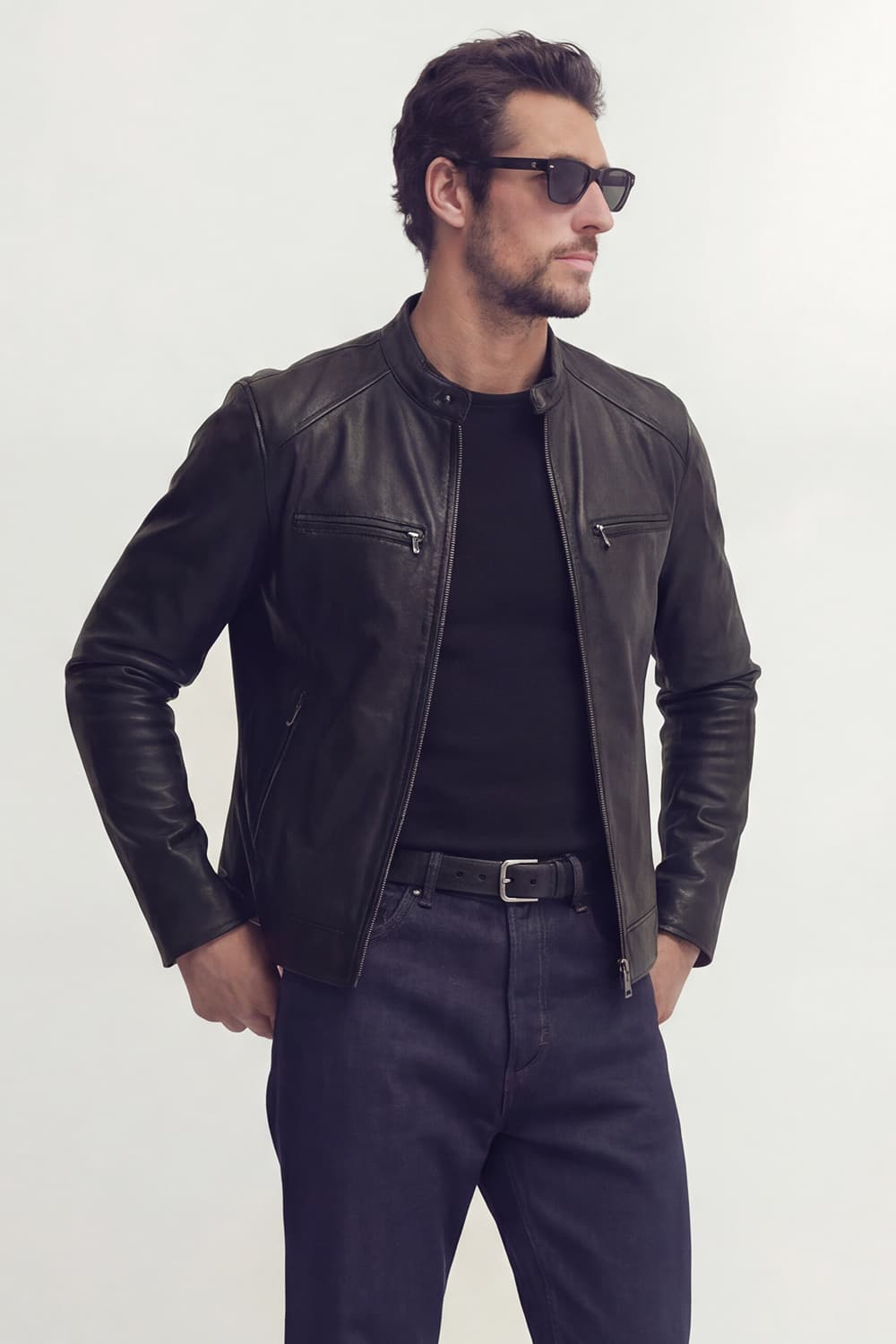 Elton Gold Nappa Black uomo Barone firenze - 7