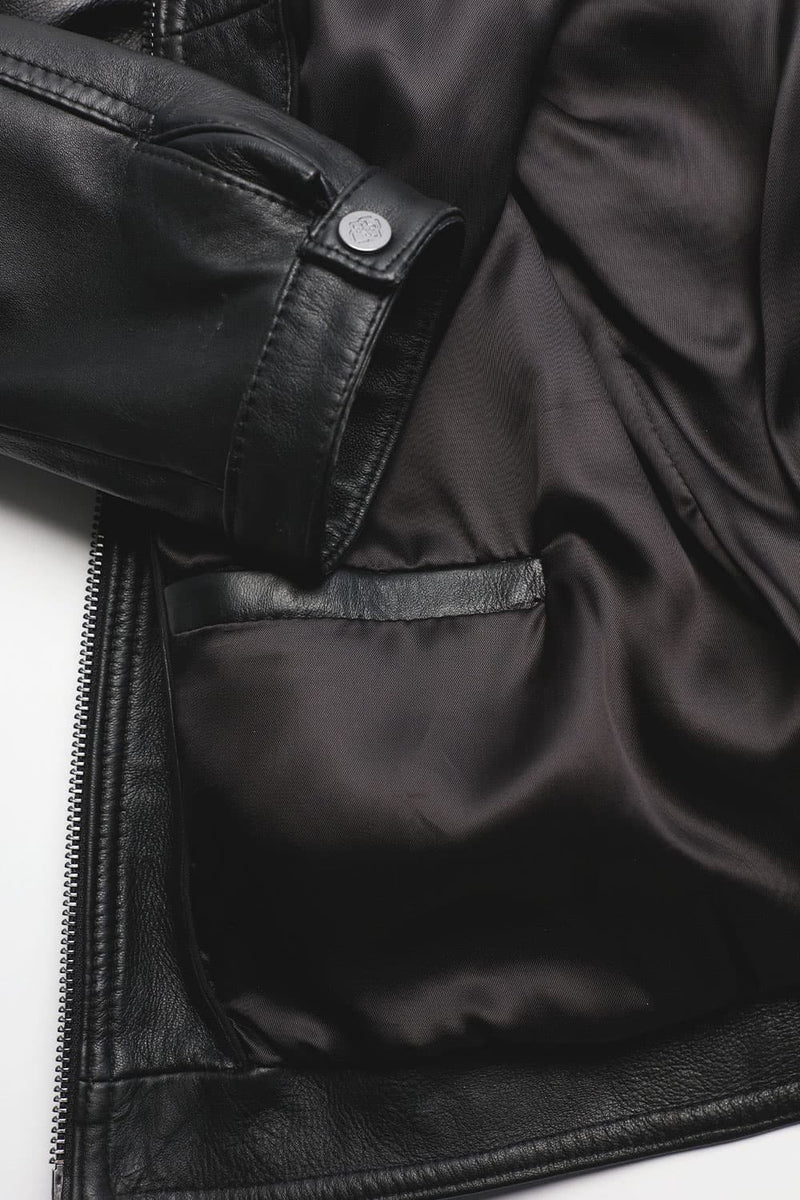 Elton Gold Nappa Black uomo Barone firenze - 9