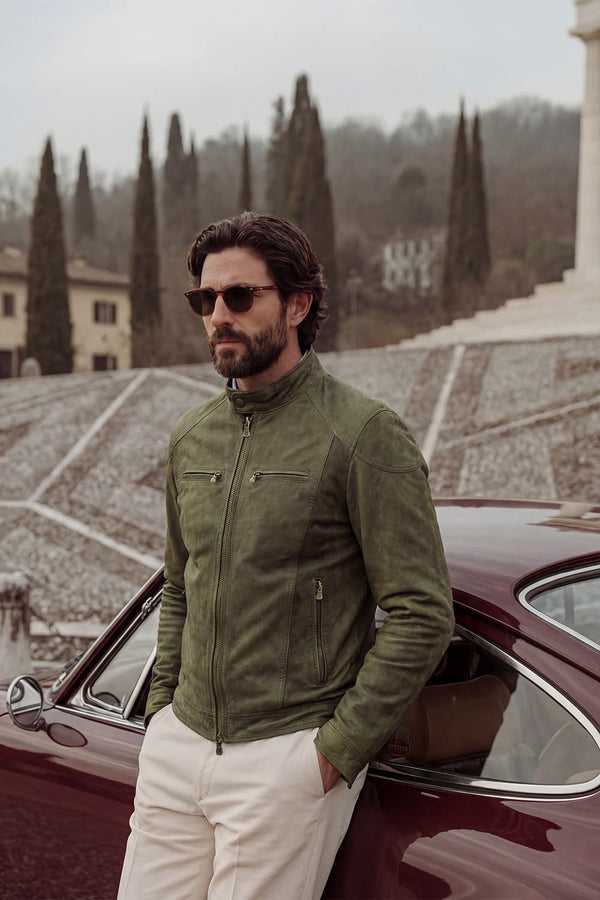 Elton Gold Oiled Green uomo Barone firenze