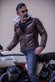 Elton Shearling Style Collar Dark Brown man Barone firenze - 3