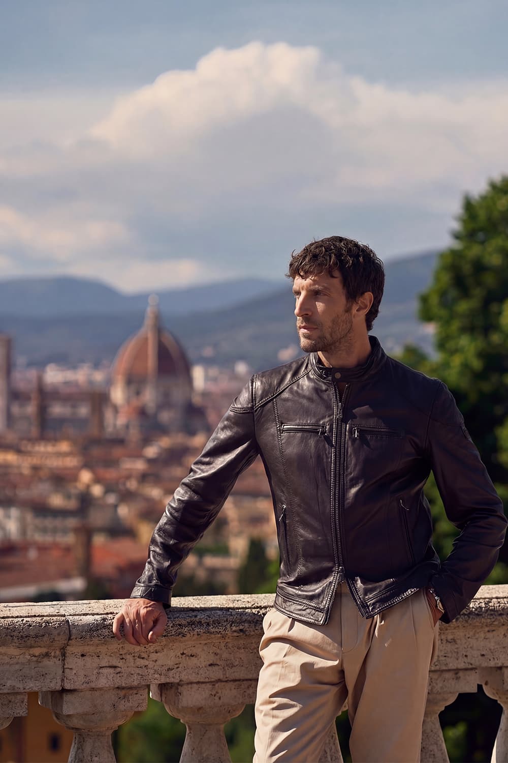 Elton Gold Nappa Dark Brown uomo Barone firenze - 3