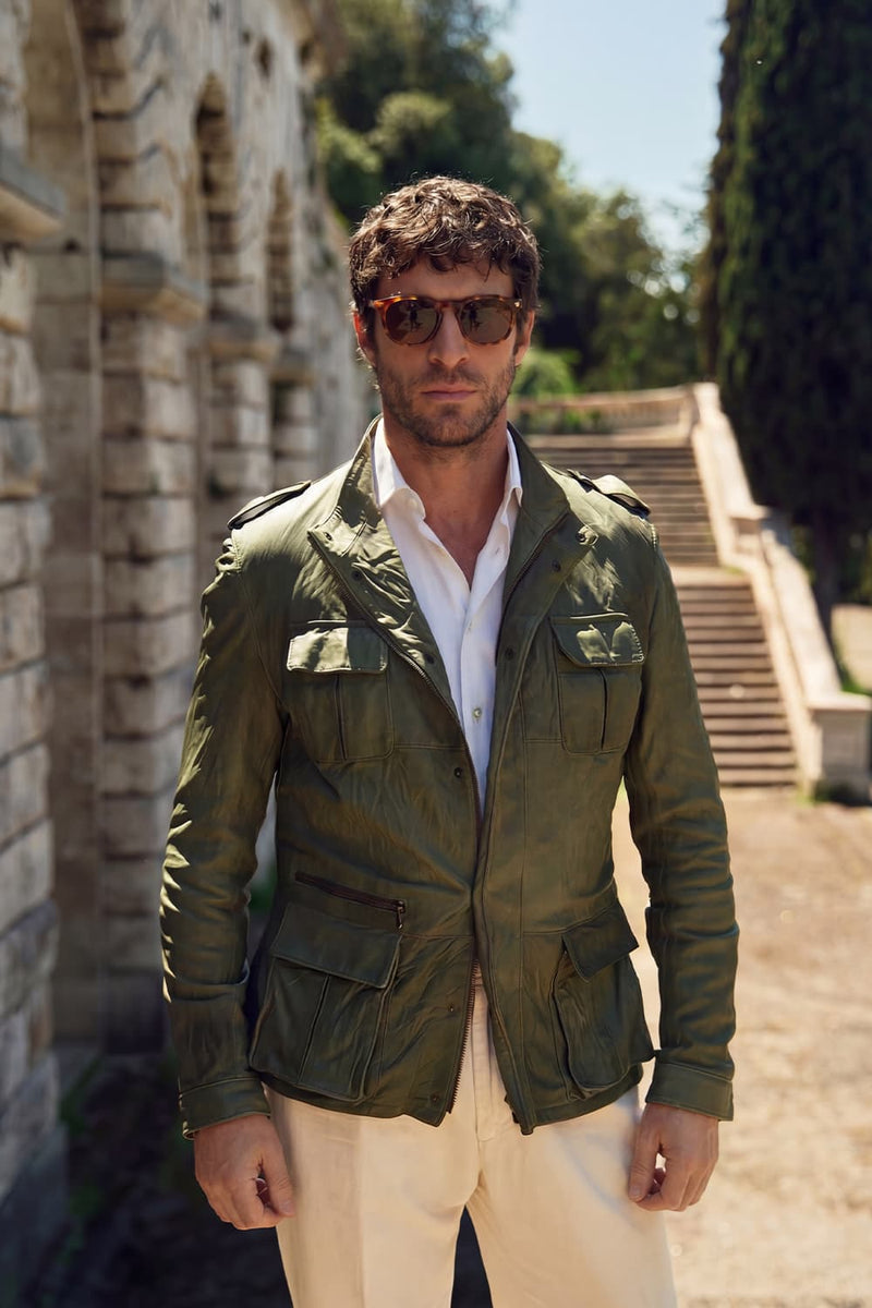 Francesco Saharan Vintage Green uomo Barone firenze - 1