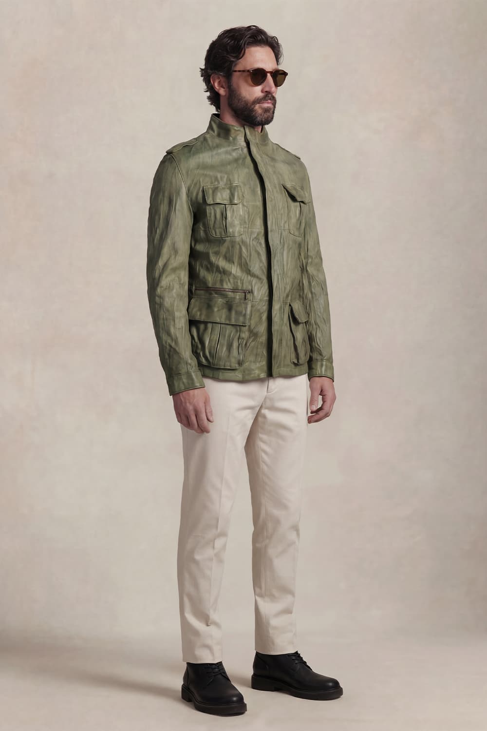 Francesco Saharan Vintage Green uomo Barone firenze - 3