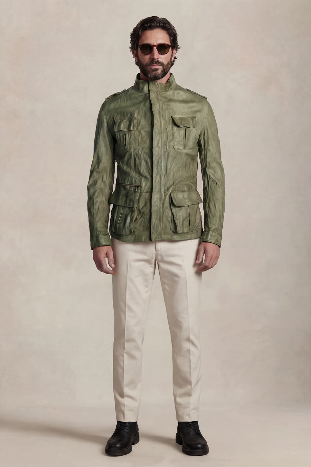 Francesco Saharan Vintage Green uomo Barone firenze - 7