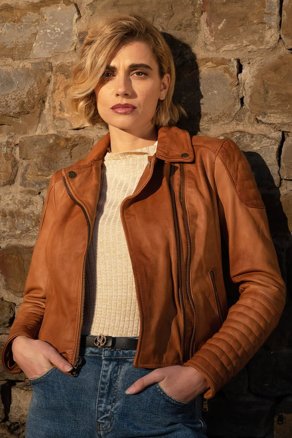 Gaia Bike Vintage Chiodo donna Barone firenze