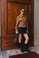 Santa Croce Belt Bag in Dark Brown woman Barone firenze - 4