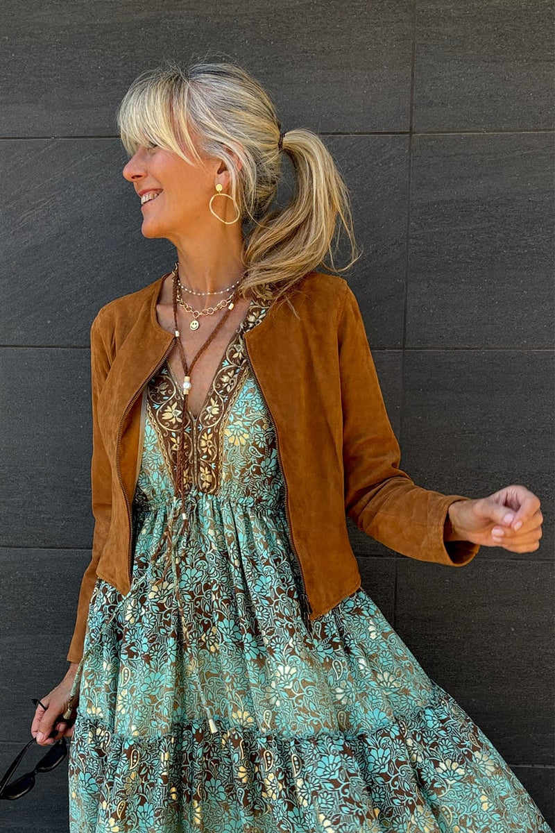 Ire Short Suede Unlined donna Barone firenze - 1