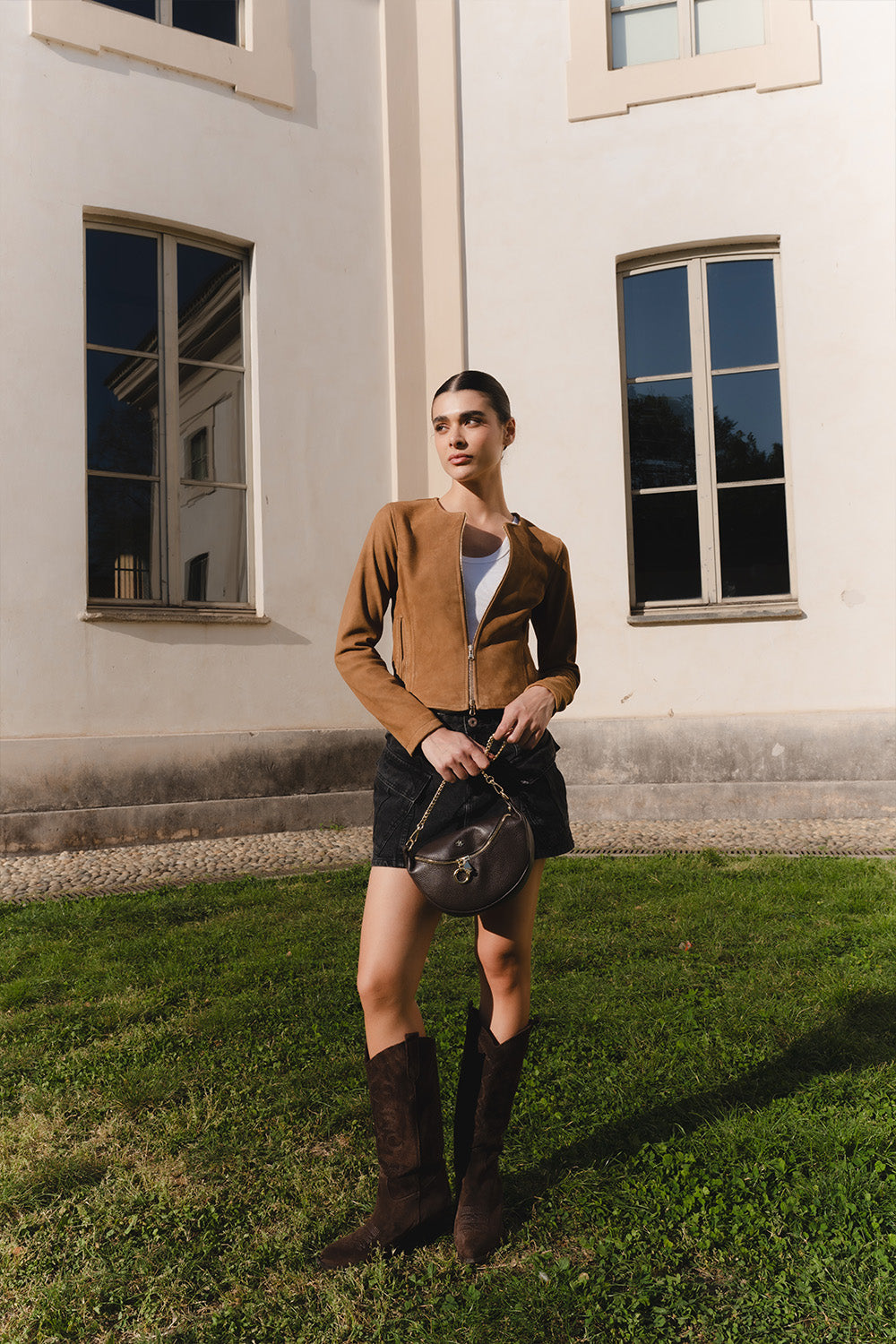 Ire Corto Suede woman Barone firenze - 7