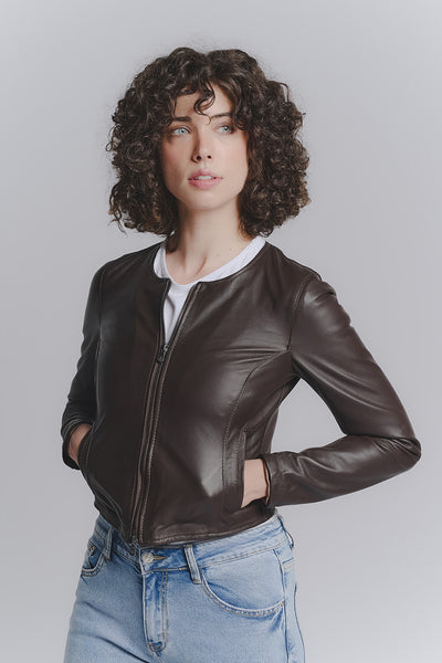 Irene Dark Brown Short