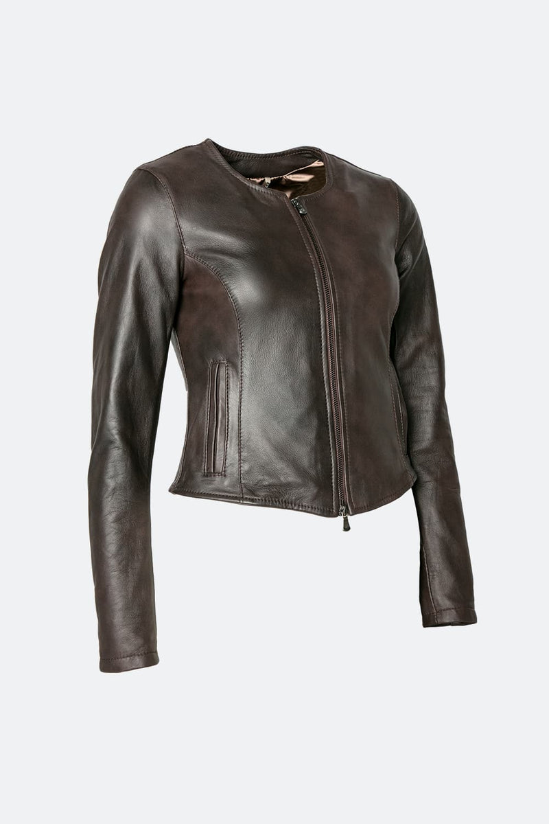 Irene Dark Brown Short donna Barone firenze - 5