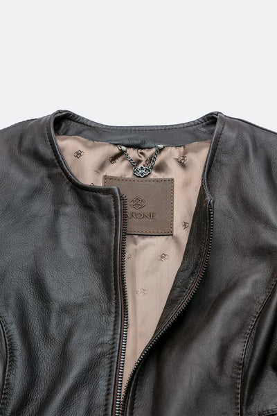 Irene Dark Brown Short