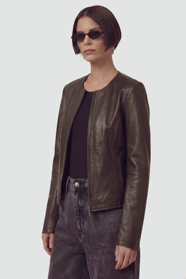 Irene Dark Brown Long donna Barone firenze