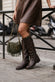 Bea Suede Studs Green woman Barone firenze - 2