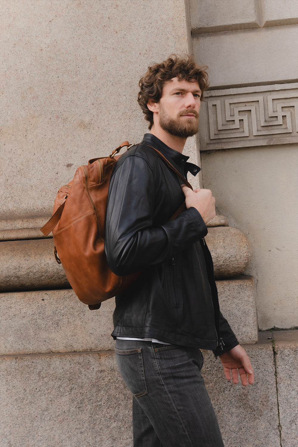 Massi Black Jacket man Barone firenze - 12