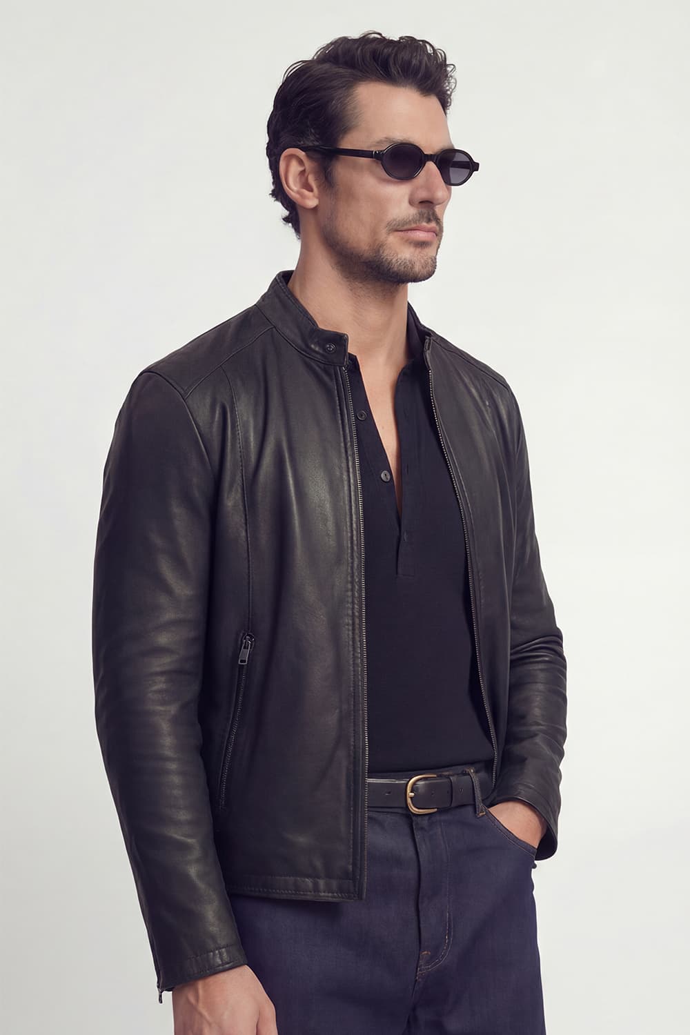 Massi Black Jacket uomo Barone firenze - 8