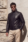 Massi Dark Brown Jacket  uomo Barone firenze - 9