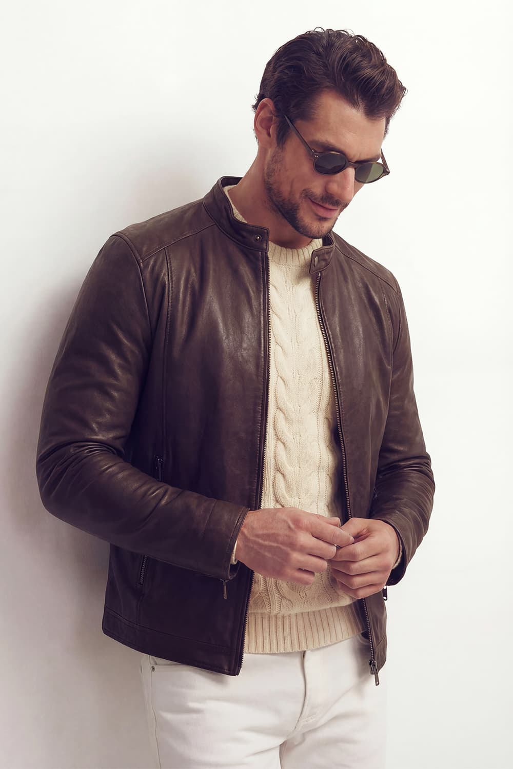 Massi Dark Brown Jacket  uomo Barone firenze - 11