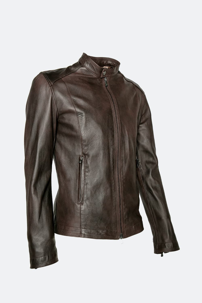 Massi Dark Brown Jacket  uomo Barone firenze - 2