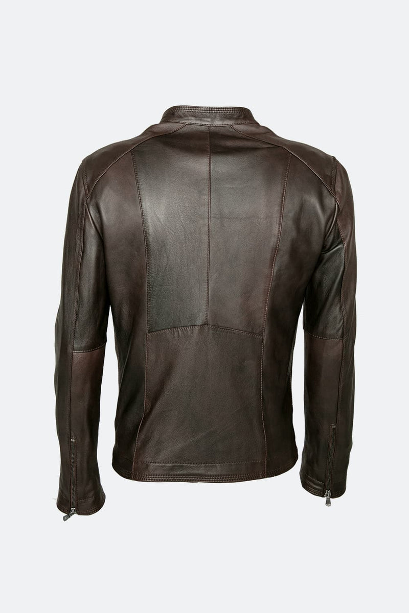 Massi Dark Brown Jacket  uomo Barone firenze - 15