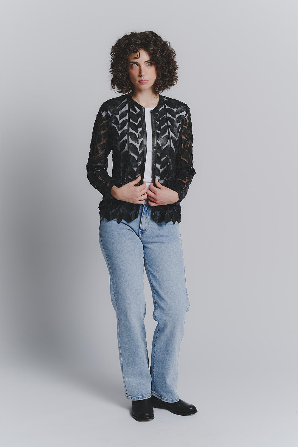 Giacca Minerva Lungo woman Barone firenze - 1