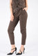 Shine Trousers Dark Brown donna Barone firenze - 1