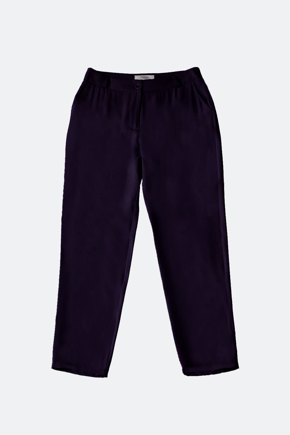 Classic trousers with button donna Barone firenze - 3