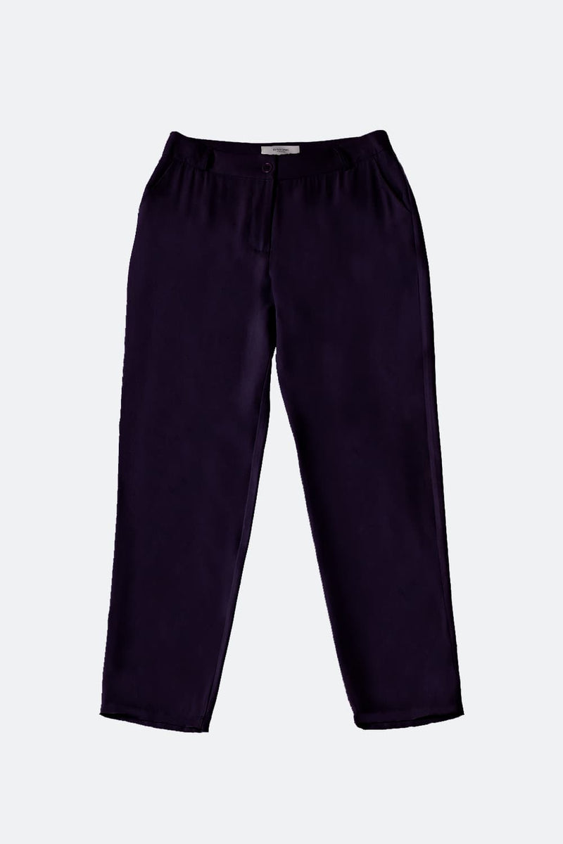 Classic trousers with button donna Barone firenze - 3