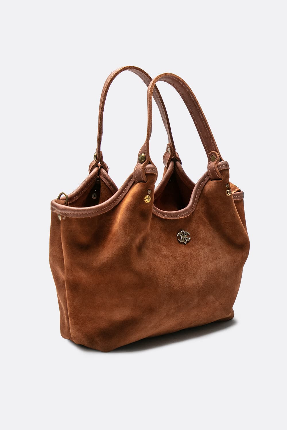 Pienza in Leather Tan Brown woman Barone firenze - 3