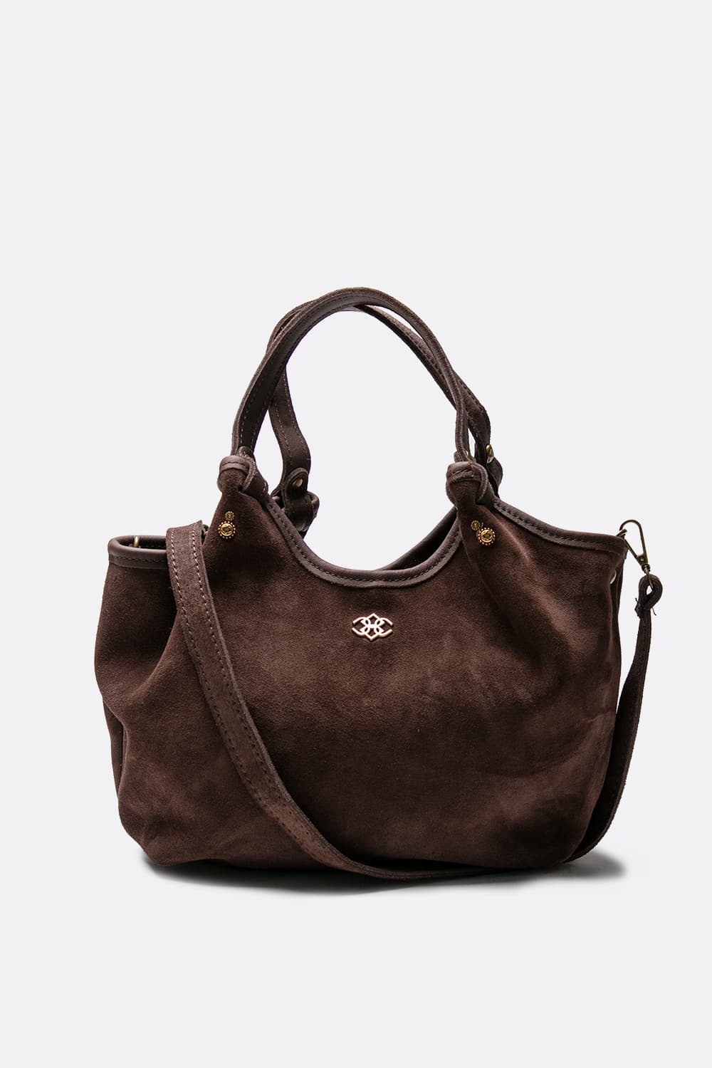 Pienza camoscio borsa 100% vera pelle Made in Italy - Barone Firenze